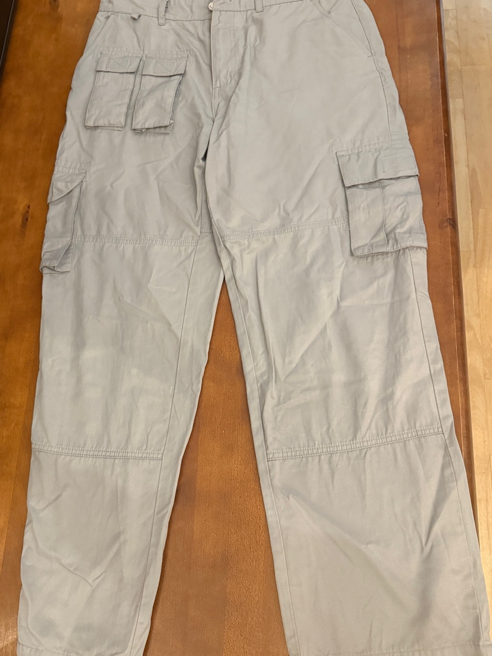 House of Sunny Cargo Pants in Light Gray